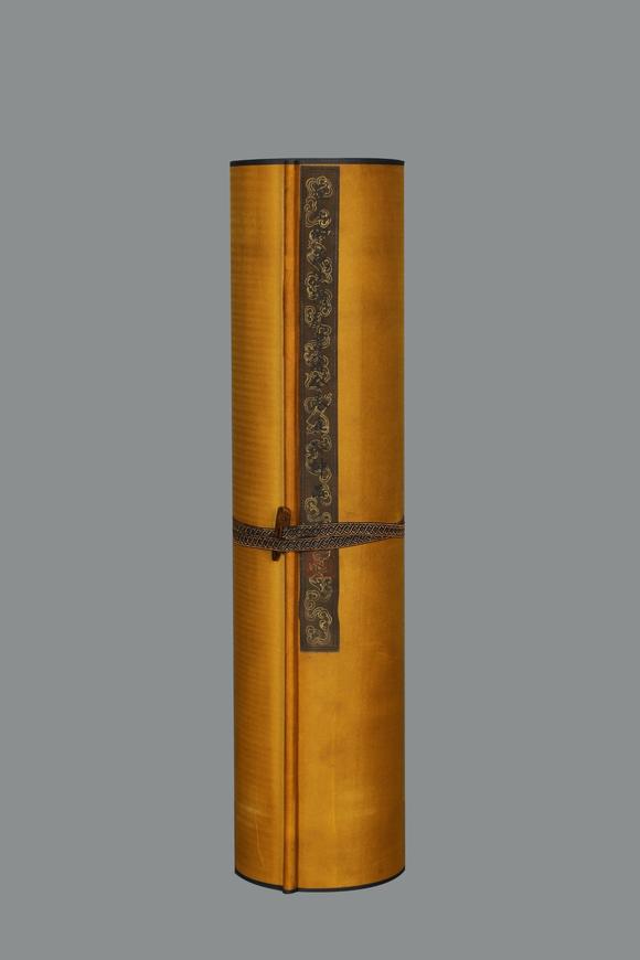 東京蕓術(shù)孫過(guò)庭 唐 書(shū)譜全卷神品 絹本