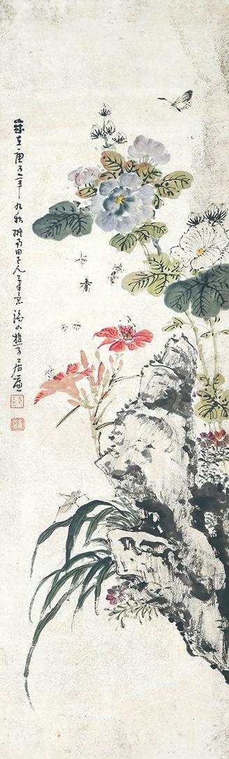 北京萬(wàn)歷居廉 花鳥(niǎo)