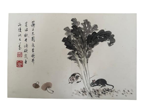 Castle AuctionA Chinese handpainting, Signed&Marked.