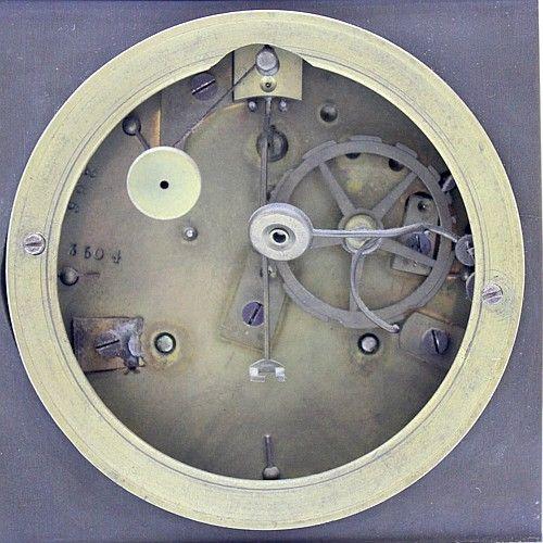 Castle AuctionEarly 19th century empire gilt bronze table clock