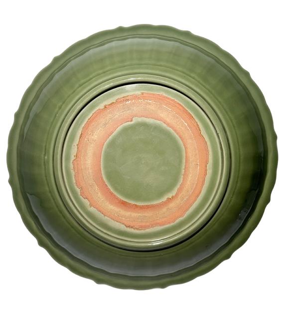 Castle AuctionA Chinese large Longquan celadon dish, Ming Dynasty Pr. 