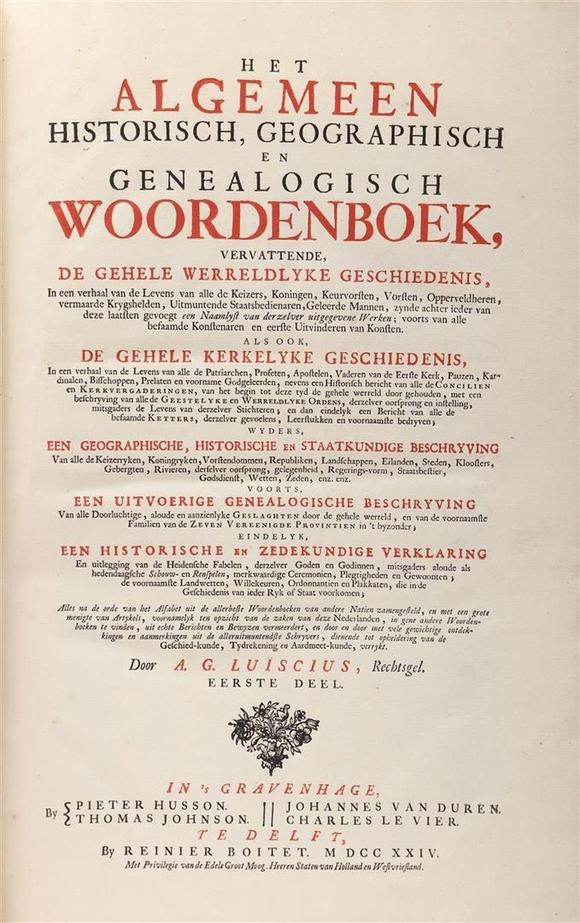 Castle AuctionThe general dictionary