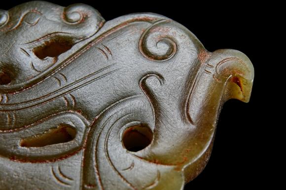 Castle AuctionA Jade ornament, 2th- 12th Pr.