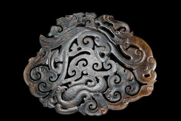 Castle AuctionA Jade ornament, 2th- 12th Pr.
