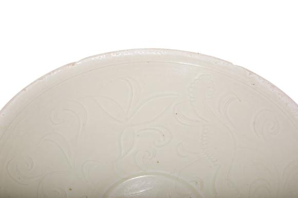 Castle AuctionA Ding Kiln White Glaze Bowl, 10th–12th C Pr.
