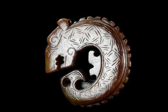Castle AuctionA Jade ornament, 2th- 12th Pr.