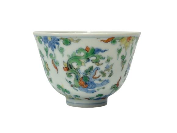 Castle AuctionA Chinese Doucai cup, Ming Dynasty Pr.  