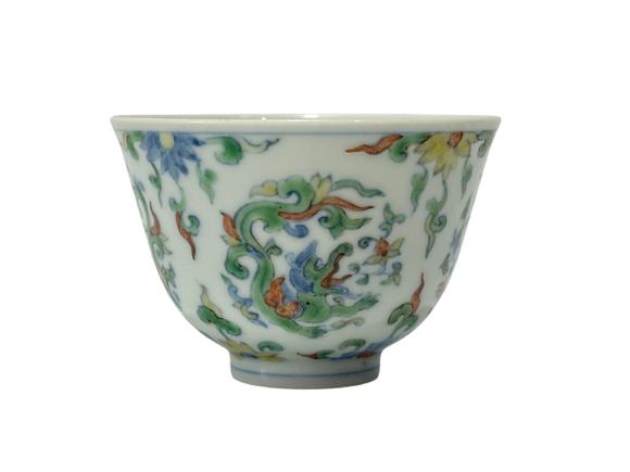 Castle AuctionA Chinese Doucai cup, Ming Dynasty Pr.  