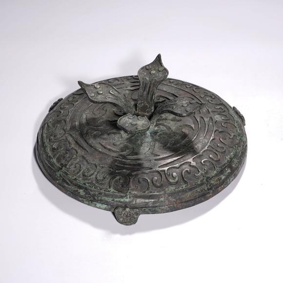 金澤美術(shù)戰(zhàn)國(guó) 云紋方座簋