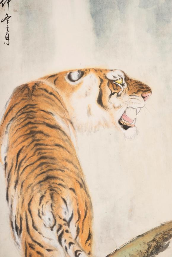 上海雅藏慕凌飛 虎嘯圖