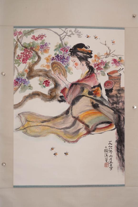 Cascade'sCheng Shifa shuzhuang | 程十發(fā) 梳妝