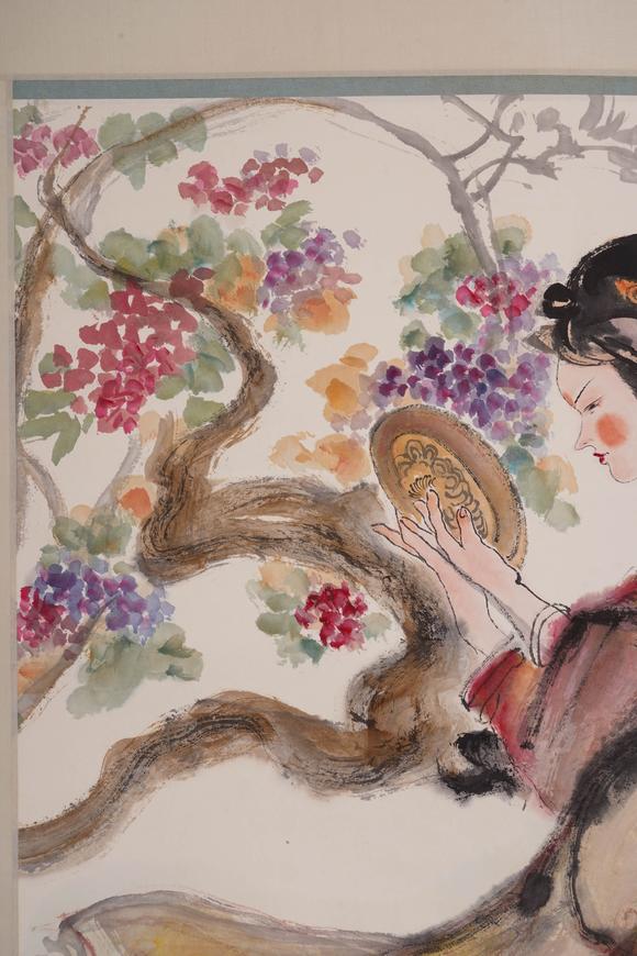 Cascade'sCheng Shifa shuzhuang | 程十發(fā) 梳妝