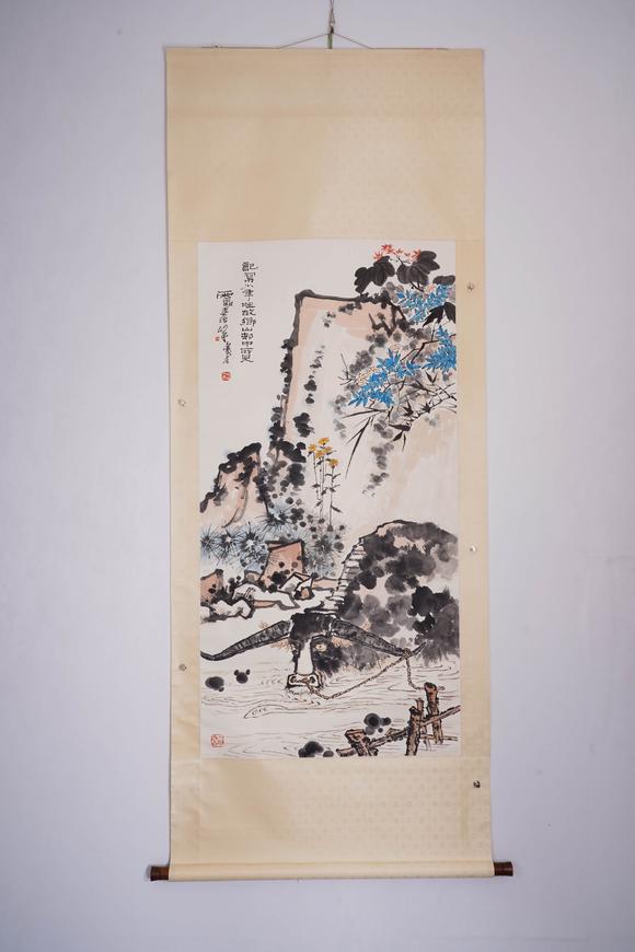 Cascade'sPan Tianshou Niu qu Tian ran | 潘天壽 牛趣天然