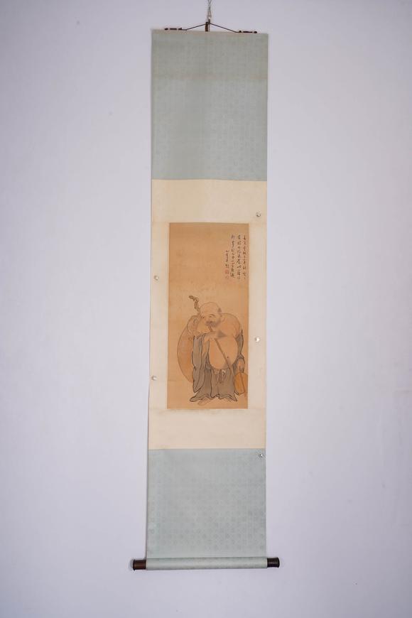 Cascade'sPu Xinyu cloth bag monk | 溥心餘 布袋和尚