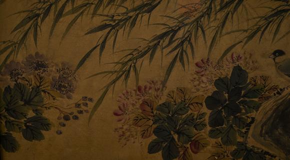 吉本株式會社中國古代 馬遠 花鳥圖 紙本手卷