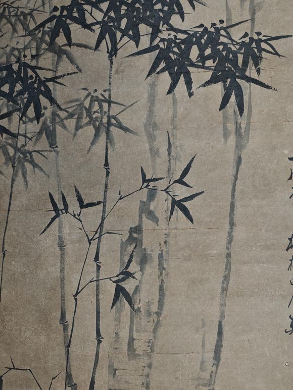 京都粵盛美術(shù)鄭板橋/墨竹