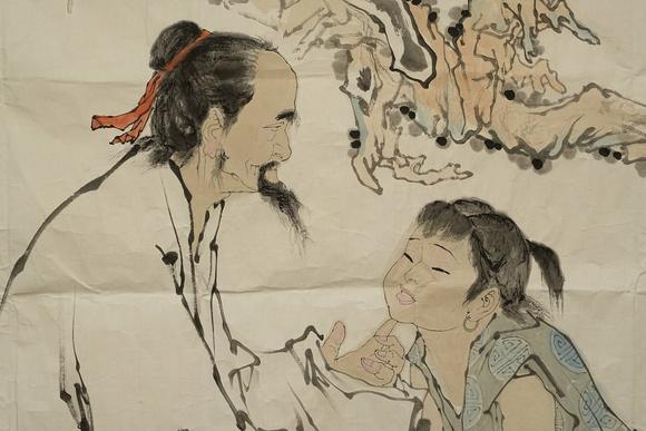 京都祇園會(huì)拍賣范曾 人物圖 紙本鏡心