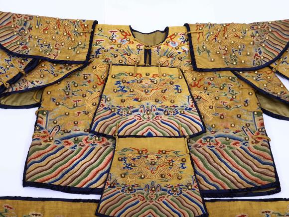 Eden Fine Antiques Galleries LLCA CHINESE KESI CEREMONIAL ARMOUR