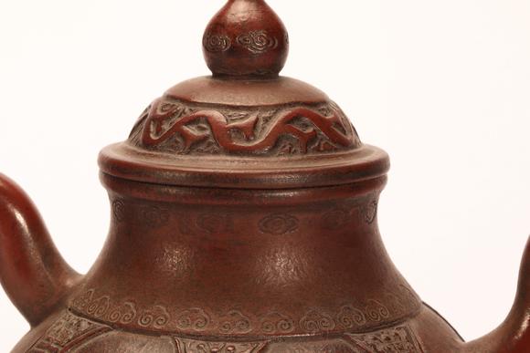 Eden Fine Antiques Galleries LLCA CHINESE YIXING ZISHA TEAPOT