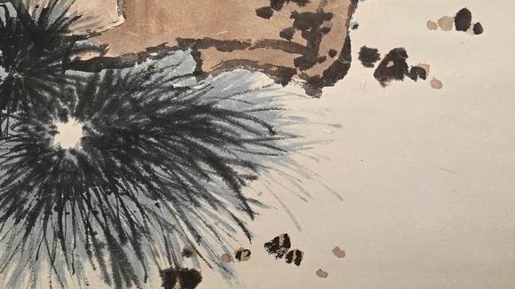 Eden Fine Antiques Galleries LLCPAN TIANSHOU MYNAHS ON A CLIFF PAINTING
