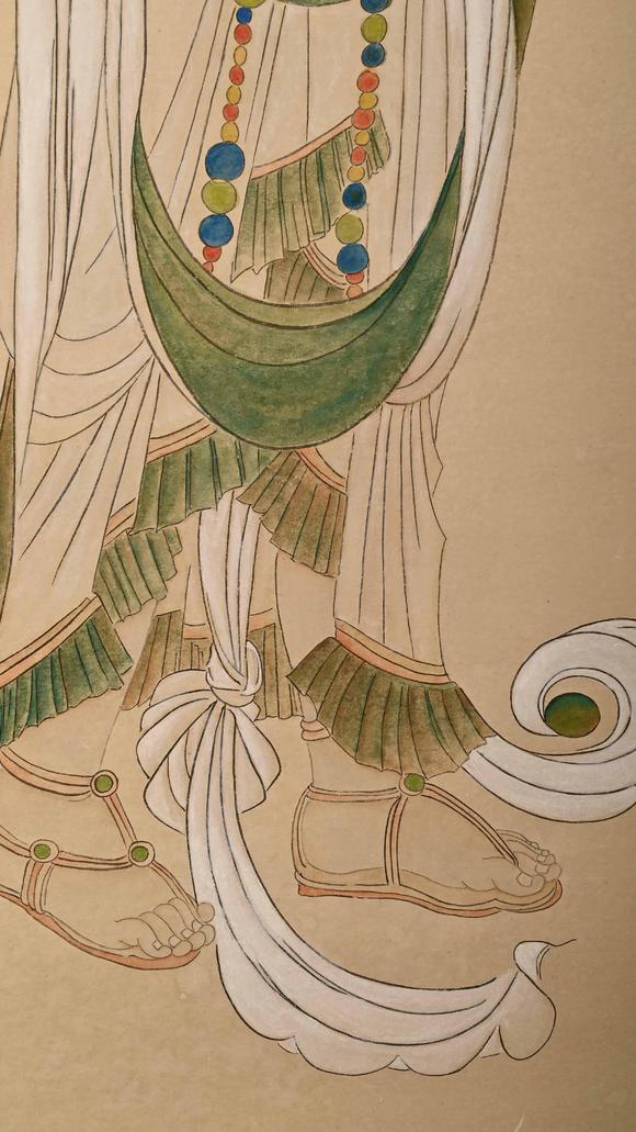 Eden Fine Antiques Galleries LLCZHANG DAQIAN STANDING BODHISATTVA PAINTING