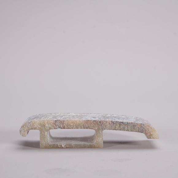Eden Fine Antiques Galleries LLCA CHINESE ARCHAIC JADE SWORD SLIDE