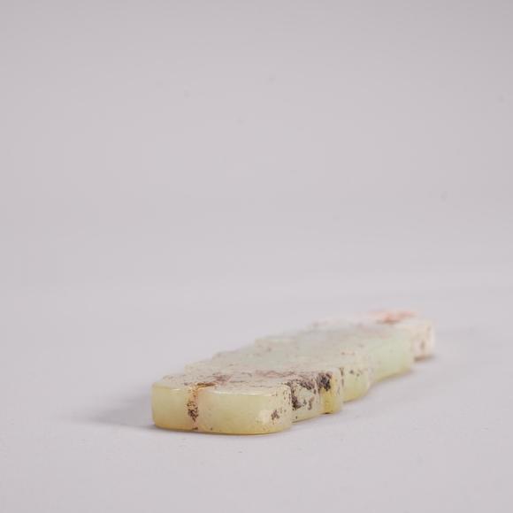 Eden Fine Antiques Galleries LLCA CHINESE ARCHAIC JADE PHOENIX PENDANT