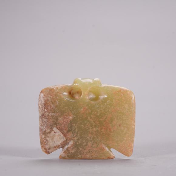 Eden Fine Antiques Galleries LLCA CHINESE ARCHAIC JADE BIRD PENDANT