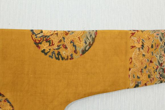 Eden Fine Antiques Galleries LLCA CHINESE KESI ROUNDEL DRAGON ROBE