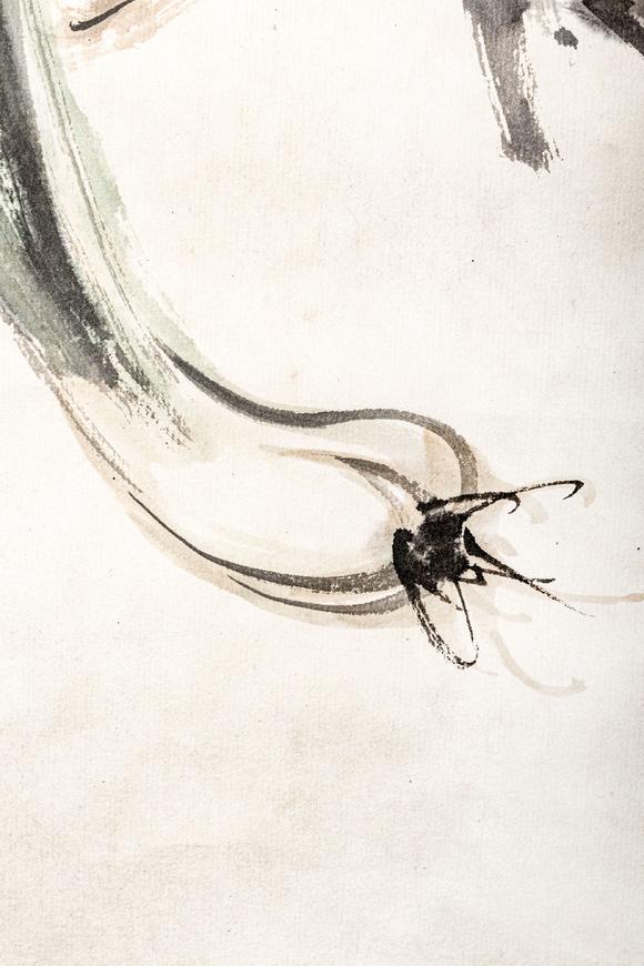 大阪美術(shù)商會(huì)張大千 四君子