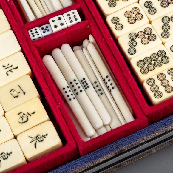 大阪美術(shù)商會麻將一套