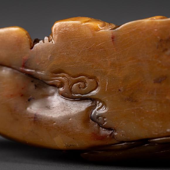 大阪美術(shù)商會(huì)清 壽山石山子