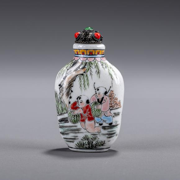 大阪美術(shù)商會(huì)清 鼻煙壺3點(diǎn)