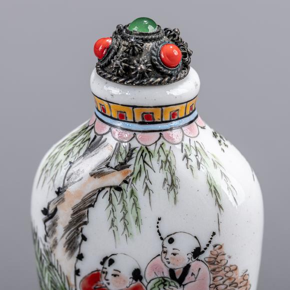 大阪美術(shù)商會(huì)清 鼻煙壺3點(diǎn)