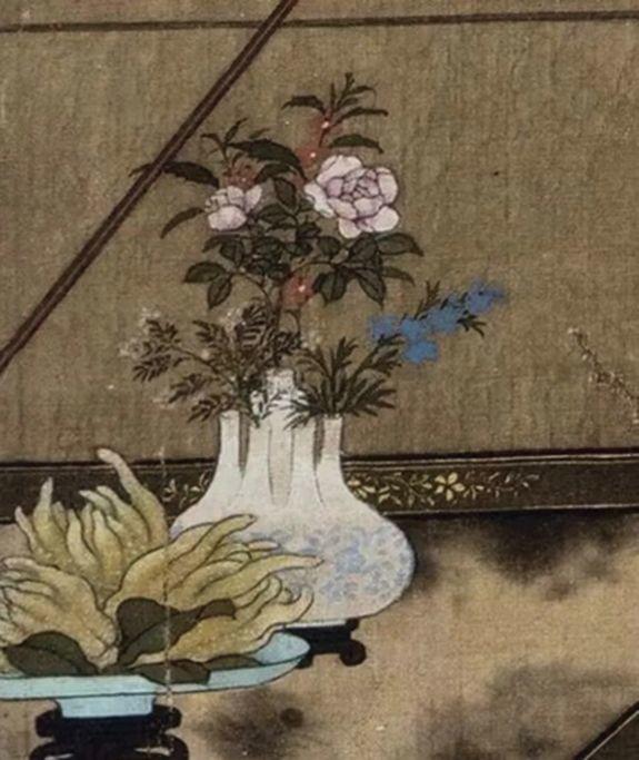 華藝國(guó)際清乾隆  唐窯青花纏枝花卉紋六孔瓶（配座）