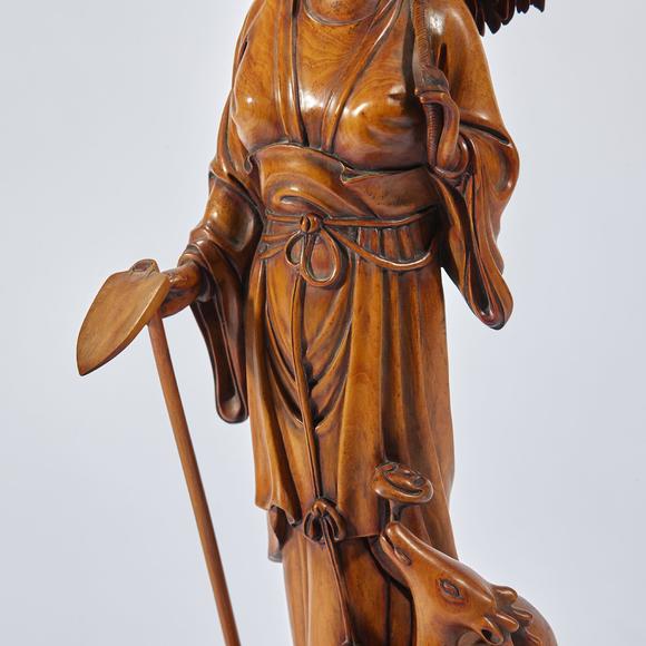 日本東勝黃楊木 麻姑獻(xiàn)壽