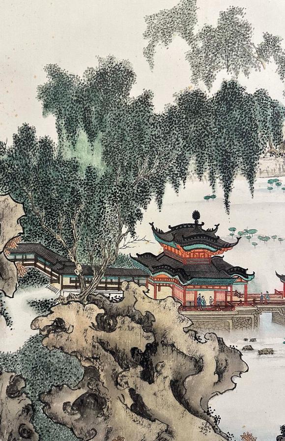 東京國際拍賣溥儒 山水