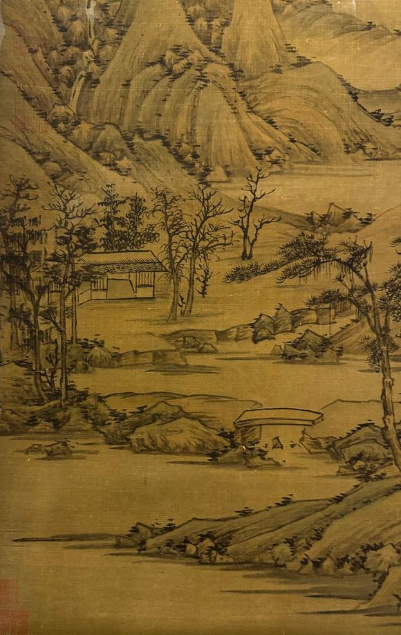東京國際拍賣倪瓚 山水