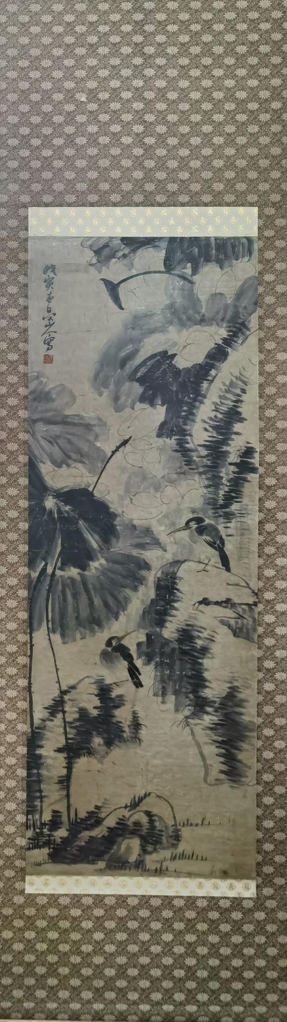 東京國(guó)際拍賣八大山人 花鳥(niǎo)