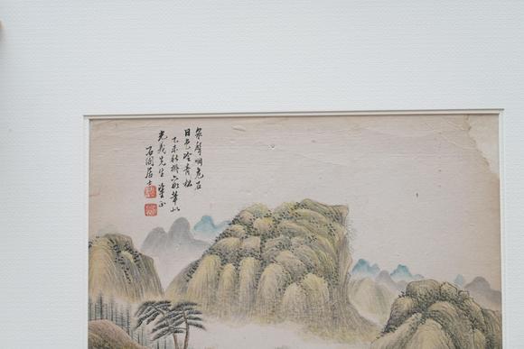揚州正德張石園 山水