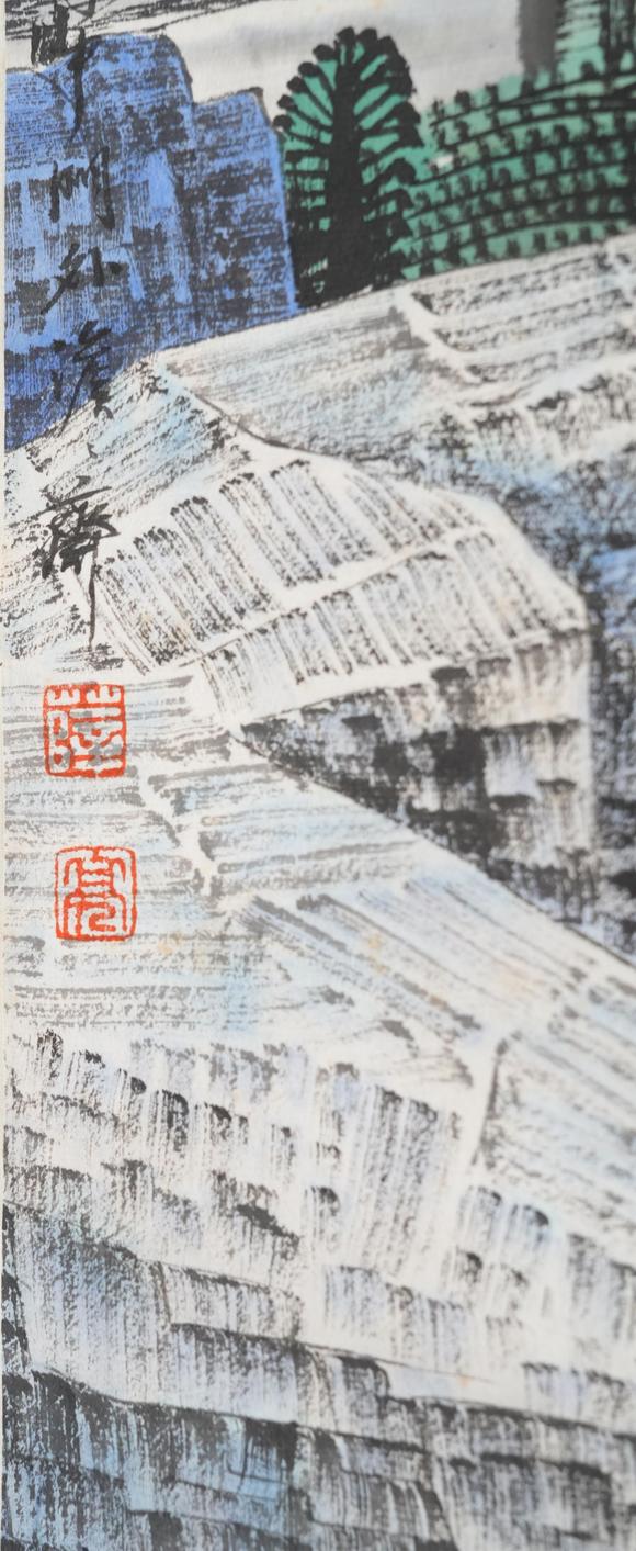 揚(yáng)州正德薛亮 山水