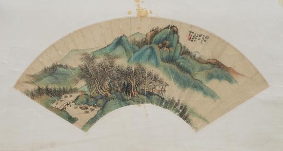 揚(yáng)州正德何維樸 山水