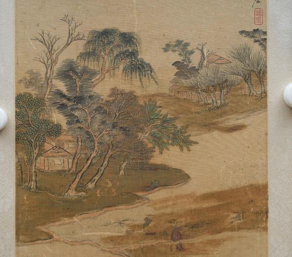 揚州正德吳宏 山水