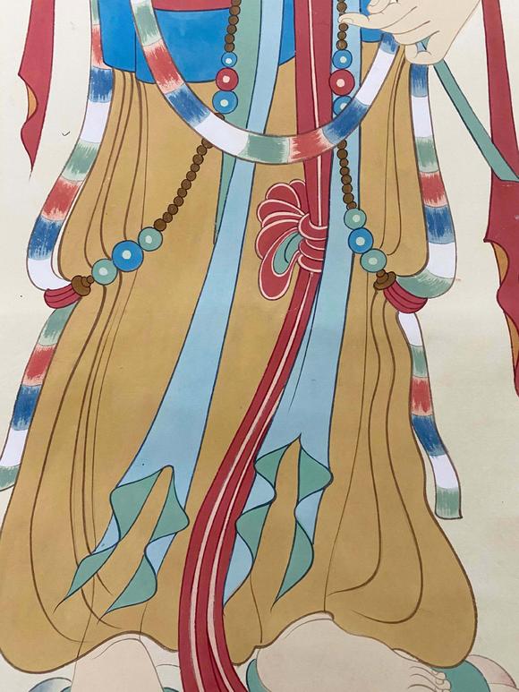 東京新世紀張大千 臨唐人壁畫
