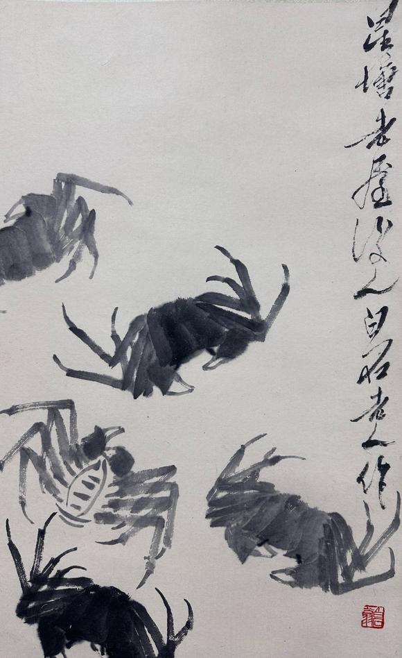 東京新世紀(jì)齊白石 墨蟹