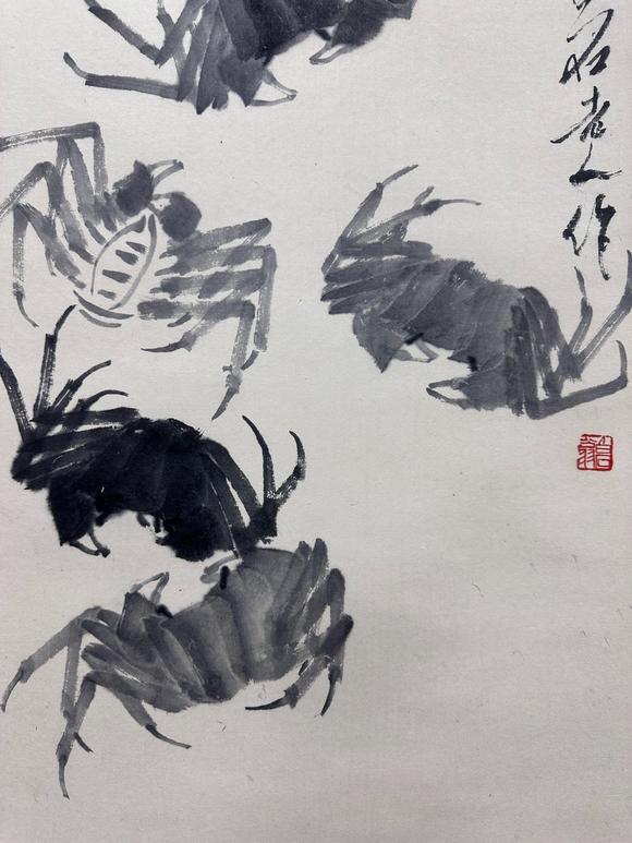 東京新世紀(jì)齊白石 墨蟹