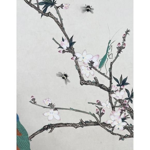 鐮倉美術(shù)于非庵 五色鸚鵡