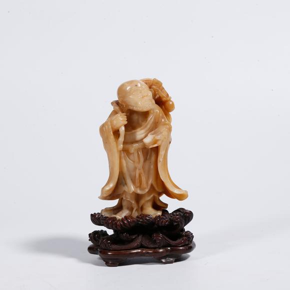 弘楊株式會(huì)社壽山石雕達(dá)摩造像