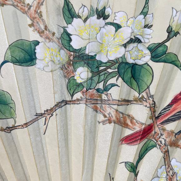 鐮倉美術(shù)于非闇 書畫合璧成扇