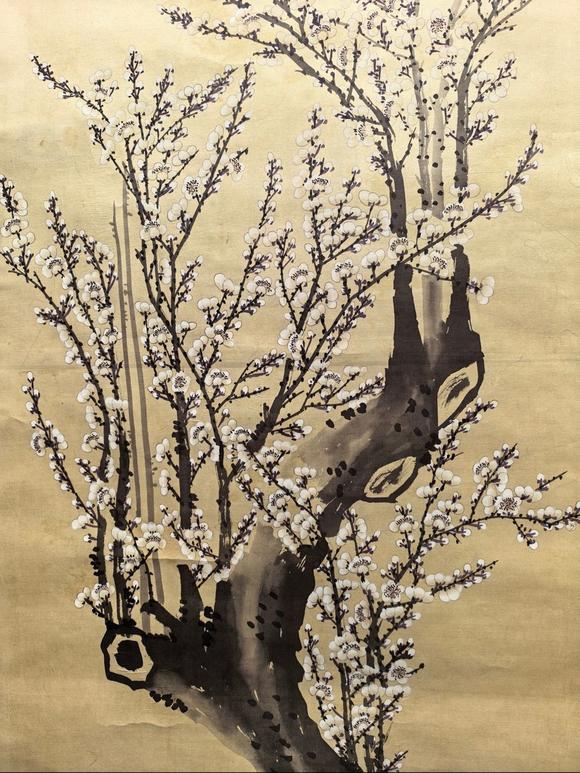 日本松町古美吳佩孚 梅花